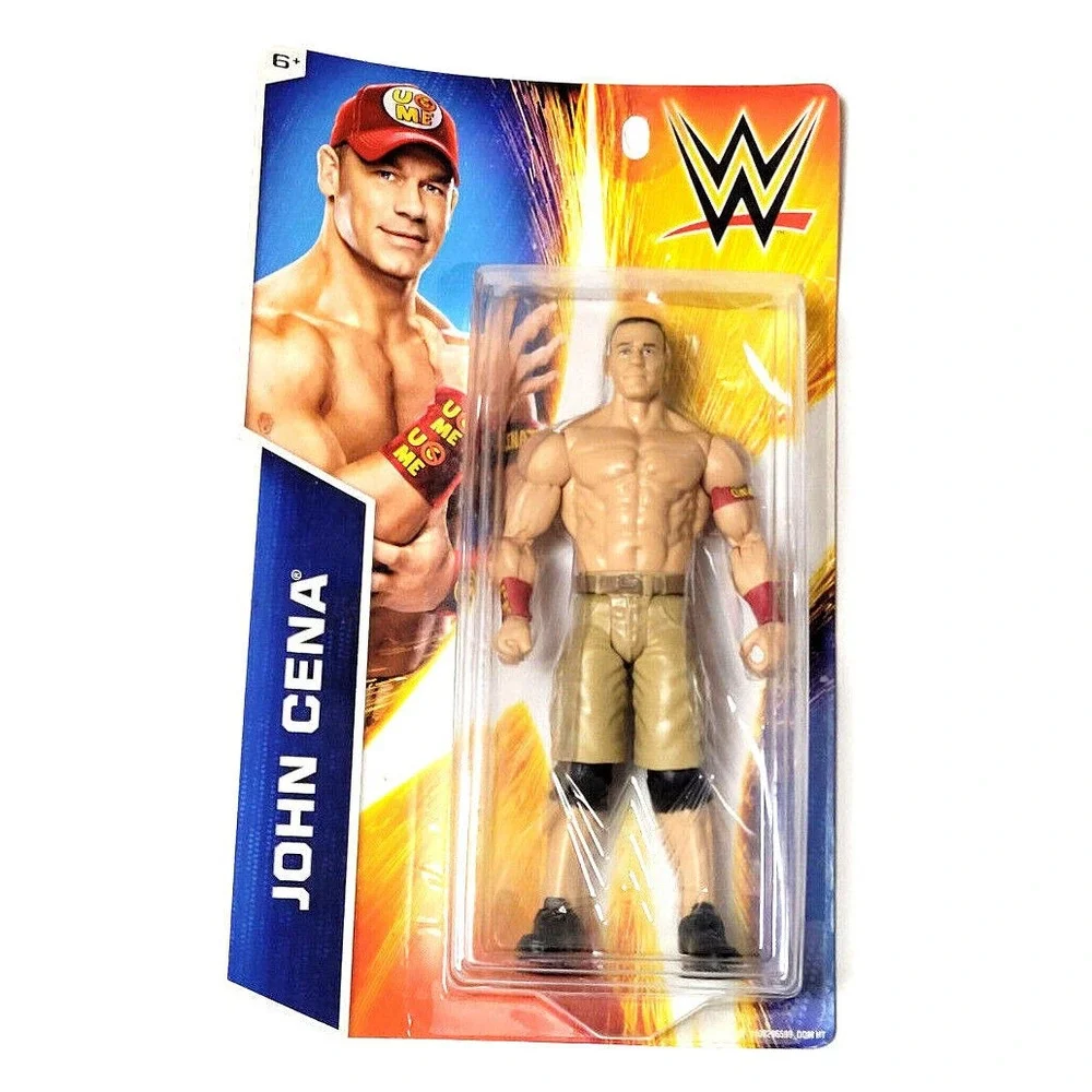 JOHN‎ CENA WWE SIGNATURE SERIES 2014 MATTEL WWE FIGURE UNOPENED ON CARD